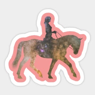 horse girl Sticker